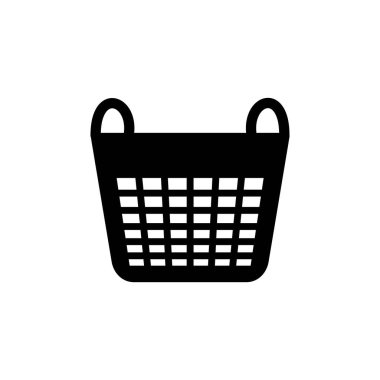 Sepet vektör tasarım şablonu çizimi