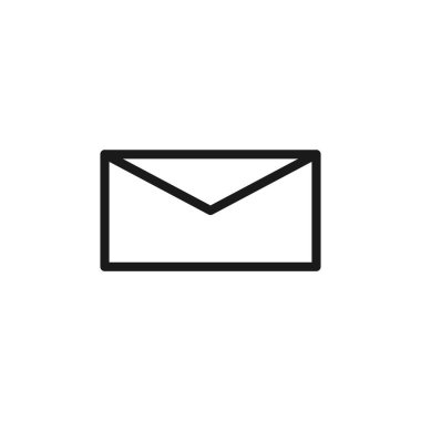 posta vektör tasarım şablonu çizimi