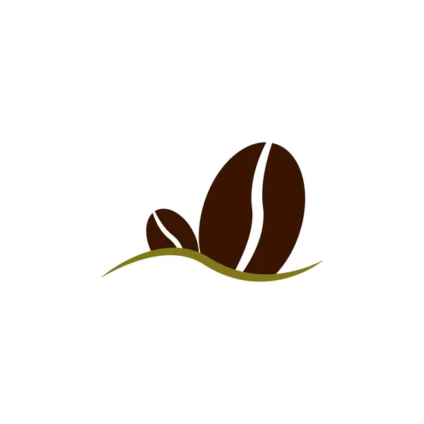 コーヒー豆ベクトルデザインイラスト — ストックベクタ