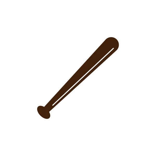 Baseball Bat Vetor Design Modelo Ilustração —  Vetores de Stock