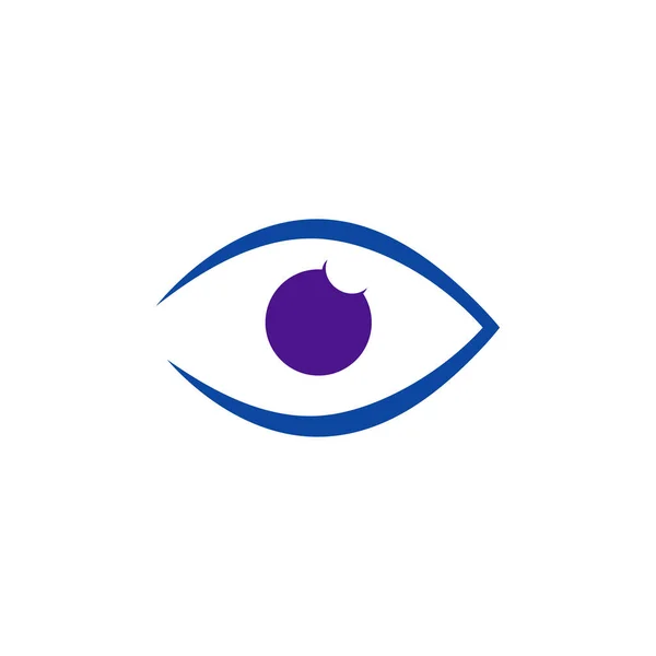 Eye Vector Design Template Illustration — Stock Vector