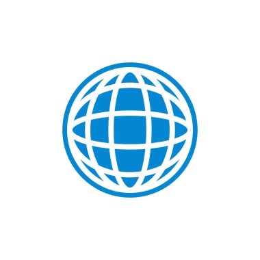 küresel vektör grafik tasarımı çizimi