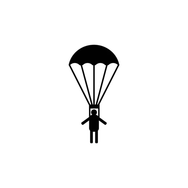 Illustration Conception Graphique Vectorielle Parachute — Image vectorielle