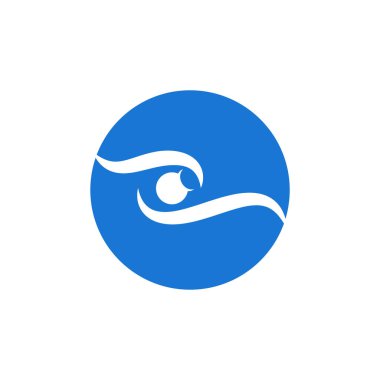 Göz vektör tasarım şablonu çizimi