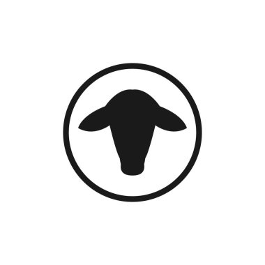 inek vektör tasarım şablonu çizimi