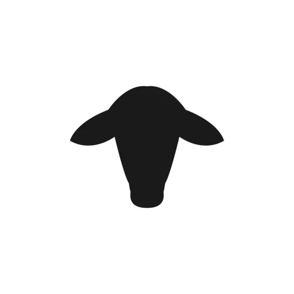 Modelo Desenho Vetorial Vaca Ilustração —  Vetores de Stock