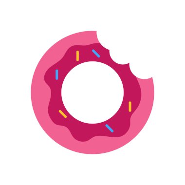 donutlar vektör tasarım şablonu çizimi