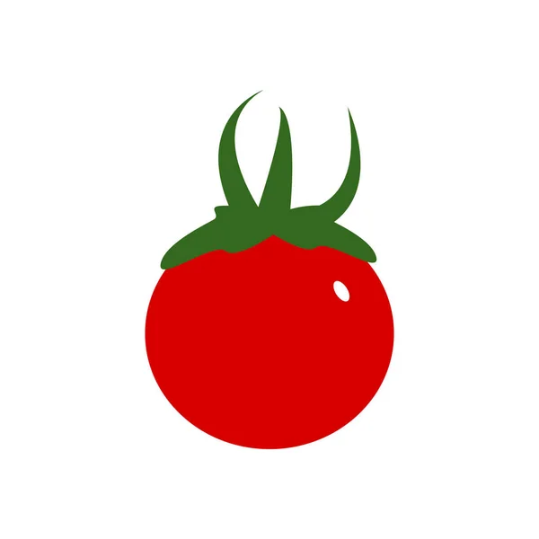 Tomate Vector Diseño Plantilla Ilustración — Vector de stock