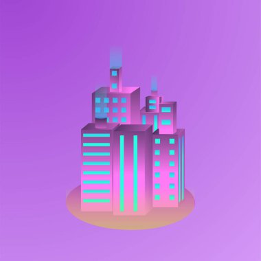 Emlak izometrik illüstrasyon. İniş sayfası, ui, web sitesi, mobil uygulama, yazı, poster, makale ve afiş için elverişli.