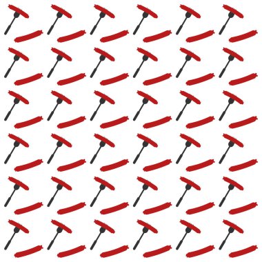 Sosis pürüzsüz arka plan. Renkli duvar kâğıdı çizimi ve baskı için iyi.