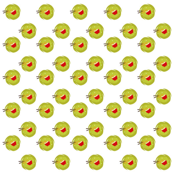 Noodle seamless pattern background.Colorful wallpaper vector illustration and good for printing