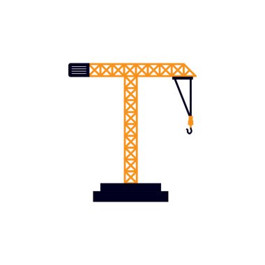 kule vinç tasarım şablonu çizimi