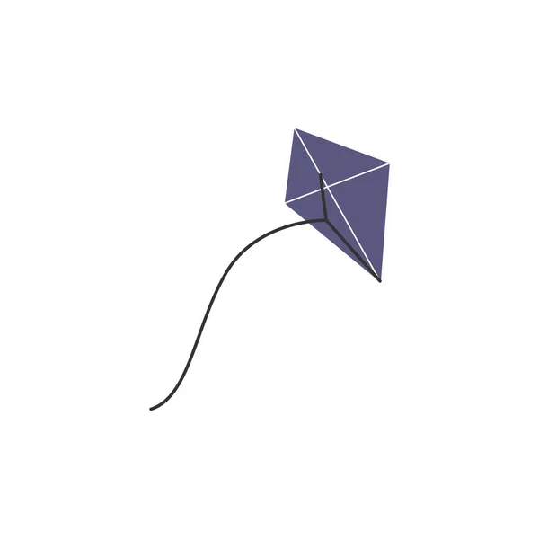 Kite Vector Diseño Plantilla Ilustración — Archivo Imágenes Vectoriales