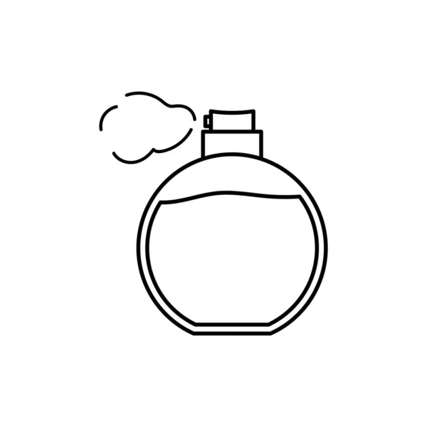 Plantilla Diseño Icono Perfume Aislado — Vector de stock