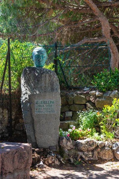 Cannes Francja Czerwca 2019 Pomnik Belliniego Francuskiego Architekta Malarza Cannes — Zdjęcie stockowe