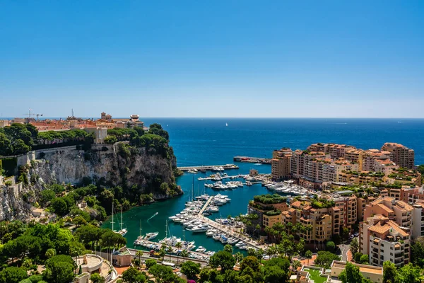 Fontvieille en Mónaco — Foto de Stock