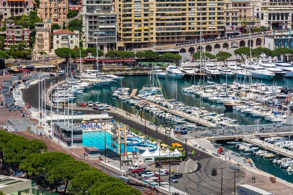 Monte Carlo Mônaco Junho 2019 Monte Carlo Uma Cidade Mônaco — Fotografia de Stock