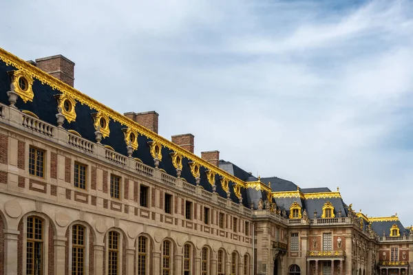 Palacio Versalles Palacio Real Versalles Francia Corte Mármol Fue Añadido —  Fotos de Stock