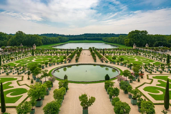Trädgården i Versailles — Stockfoto