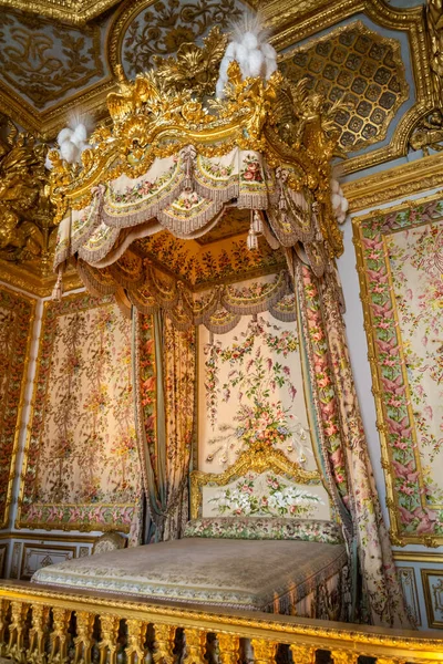 Кімната Марії Антуанетти у Версалі. — стокове фото
