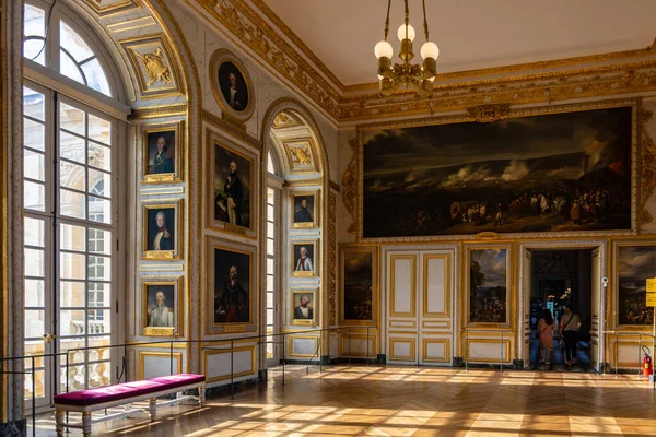 Versalhes França Agosto 2019 Visitando Palácio Versalhes Palácio Real Versalhes — Fotografia de Stock