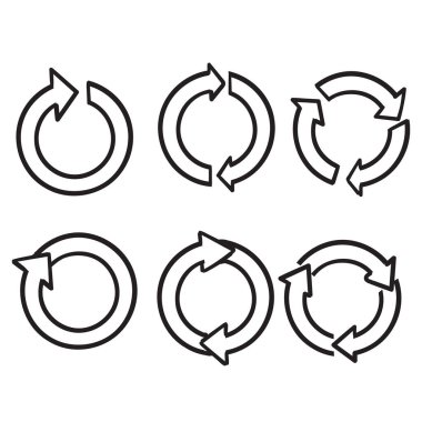 el çizimi dairesel ok toplama vektörü