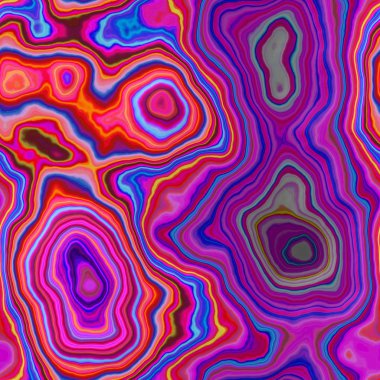 mermer akik taşlı Dikişsiz desen doku arka plan - canlı kırmızı, sıcak pembe, mavi, sarı ve mor renkler - pürüzsüz bir yüzey