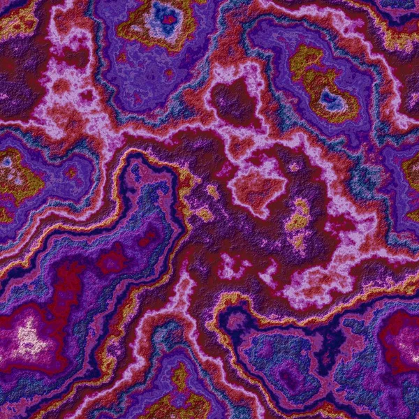 mermer akik taşlı Dikişsiz desen doku arka plan - mor, mor, kırmızı, mavi, Bordo renk orta - sert yüzey
