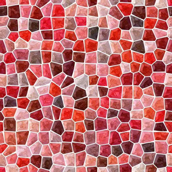Posadzki Marmurowe Mozaiki Wzór Bezszwowe Tło Zaczynu Biały Mohogany Bordowy — Zdjęcie stockowe