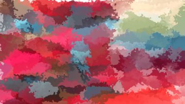 Soyut animasyon... arka plan sorunsuz döngü video - Suluboya efekti - lekeli renk