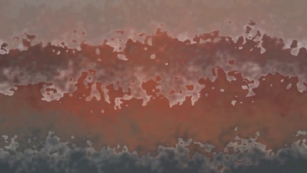 Abstract Animated Stained Background Seamless Loop Video Watercolor Effect Grunge — Stock Video