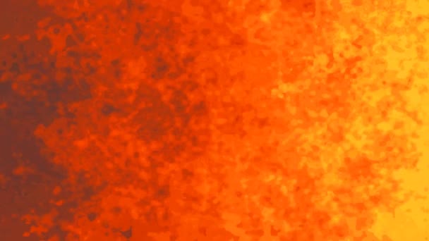 Abstrakcja Animowany Barwione Bezszwowe Pętli Video Efekt Akwarela Czerwony Orangge — Wideo stockowe