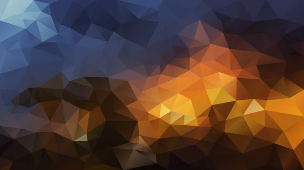 Векторный Абстрактный Неправильный Многоугольный Фон Треугольник Низким Рисунком Поли Темные — стоковый вектор