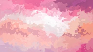 arka plan sorunsuz döngü videosu - Suluboya efekti animasyon soyut lekeli