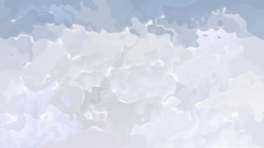 Soyut animasyonlu arka plan sorunsuz döngü video - suluboya splotch etkisi - açık gri kayrak renk lekeli