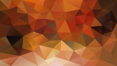 vektör arka düzensiz poligon plan - üçgen düşük poli desen - sonbahar sonbahar renk sarı, turuncu, aşı boyası, paslı kırmızı, haki ve kaş