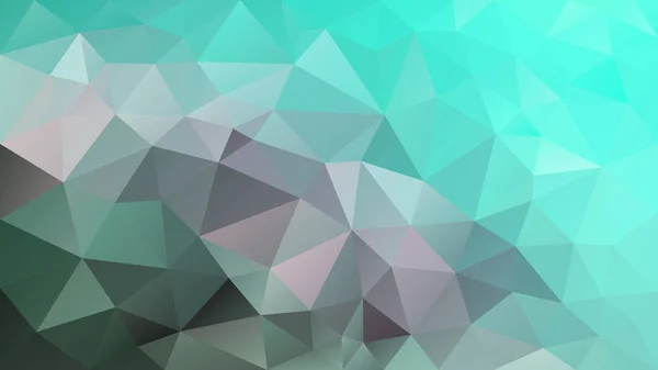 Vecteur Abstrait Irrégulier Fond Polygonal Triangle Bas Motif Poly Aqua — Image vectorielle