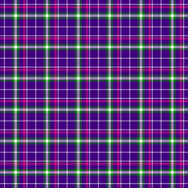 Kontrolované Diamond Tartan Kostkované Skotské Kilt Tkanina Vzor Bezešvé Textury — Stock fotografie