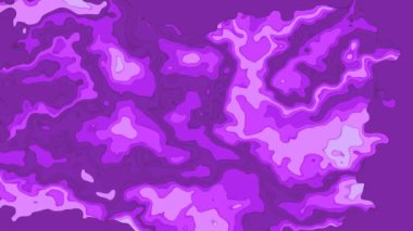 arka plan sorunsuz döngü video - suluboya splotch etkisi - koyu mor ultra menekşe rengi lekeli Soyut animasyon twinking