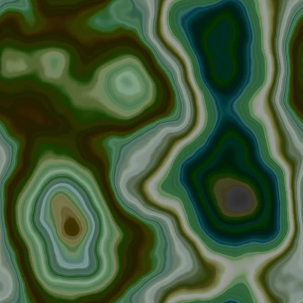 Marmor Agat Steniga Sömlösa Mönster Textur Bakgrund Mörkt Smaragdgrön Khaki — Stockfoto