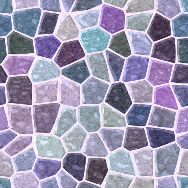 yüzey zemin Mermer Mozaik desen sorunsuz arka plan rengiyle pembe harç - mor Menekşe leylak rengi bordo mavi gri