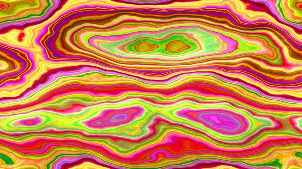 Mármol ágata piedra sin costura patrón textura fondo resaltar neón rosa caliente, amarillo, verde y naranja color con superficie lisa — Foto de Stock