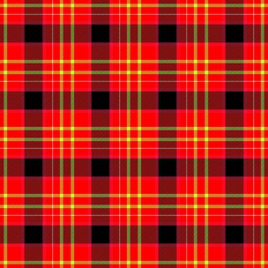 kontrol elmas tartan ekose scotch kilt kumaş dikişsiz desen doku arka plan - renk kırmızı siyah sarı ve beyaz