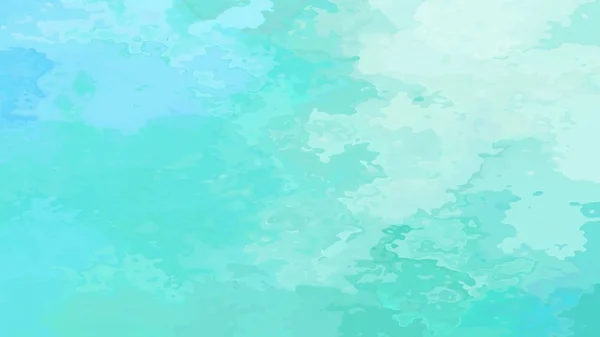 Astratto macchiato modello texture rettangolo sfondo menta verde blu colore - pittura moderna arte - acquerello effetto splotch — Foto Stock