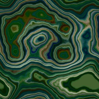 mermer akik Dikişsiz desen doku arka plan-düz yüzey ile koyu malakit yeşil renk