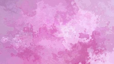 soyut animasyonlu twinkling lekeli arka plan dikişsiz döngü video - suluboya leke etkisi - sevimli pembe mor leylak renk