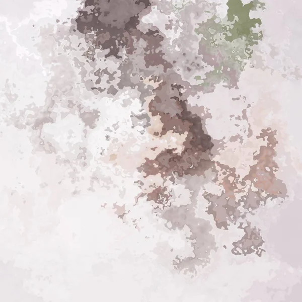 Abstracto manchado patrón textura cuadrado fondo luz polvo rosa, malva y verde color - arte de la pintura moderna - efecto splotch acuarela — Foto de Stock
