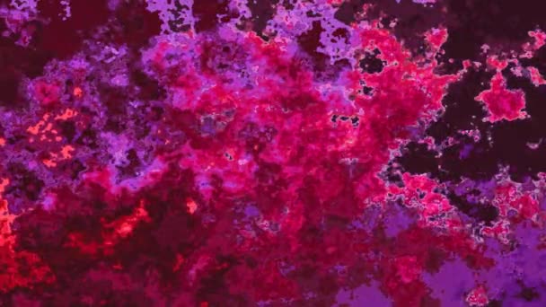 Abstrait Animé Scintillant Fond Coloré Boucle Vidéo Sans Couture Effet — Video