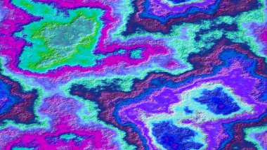 mermer akik taşlı, pürüzsüz desensiz dikdörtgen arkaplan - parlak mavi, sert yüzeyi olan pembe yeşil renk