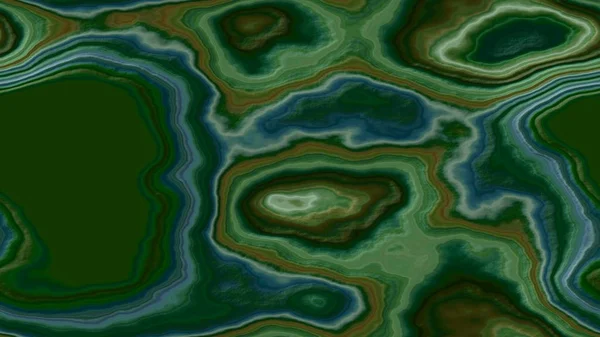 大理石玛瑙石质无缝花纹矩形背景-深色孔雀石绿色粗糙表面 — 图库照片